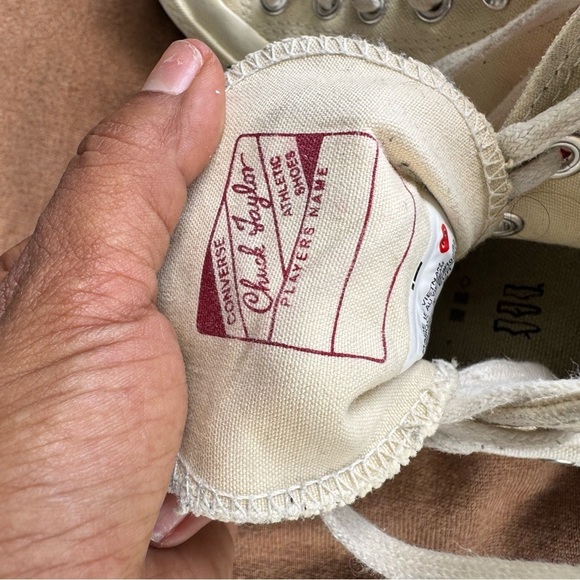 CONVERSE x PLAY Comme des Garçons Chuck 70 Limited Edition - unisex Male 7 Wom 9 - Picture 9 of 10